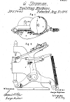 1866 George Shipman Eyeleting Machine US574460 1000 pix wide.png (54012 bytes)